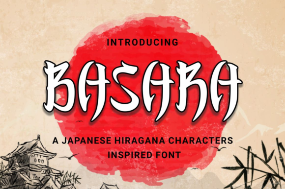 Basara: A Cool and Genuine Display Font Inspired by Japanese Culture