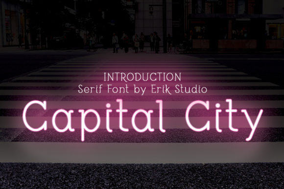 Capital City: A Display Font for Modern Design