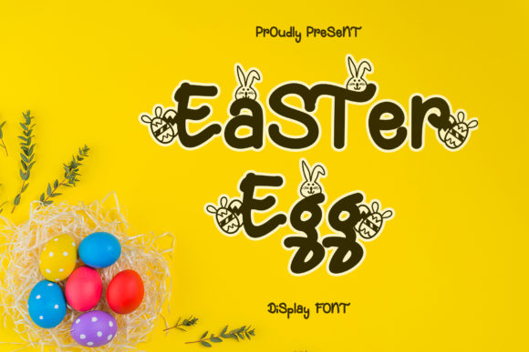 Discover Easter Egg: A Fun Display Typeface