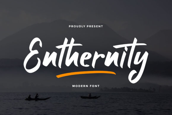 Discover Enthernity: A Modern Display Typeface