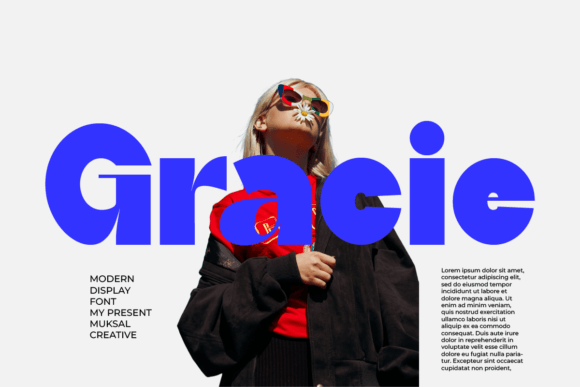 Discover Gracie: The Elegant Display Font for Modern Brands