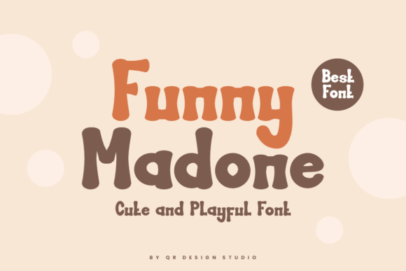 Funny Madone: Your Go-To Font for Joyful Designs