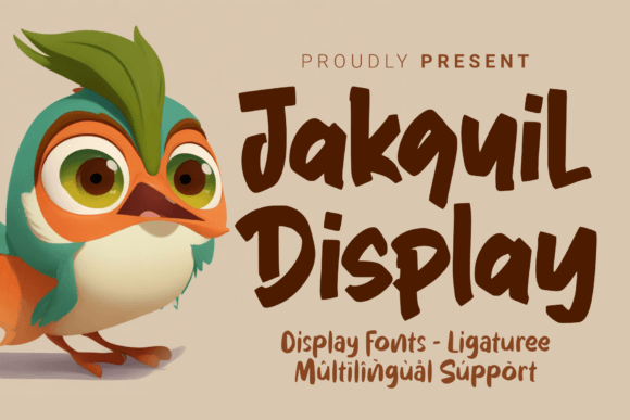 Jackquil Display: A Playful Typeface for Creative Projects