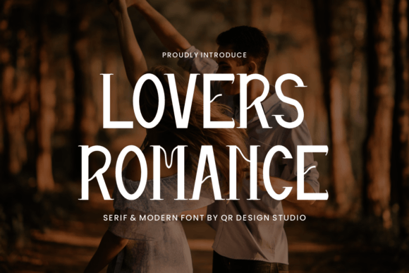 Lovers Romance: A Cool & Unique Display Font