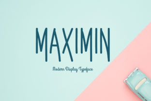 Maximin: A Modern Display Font for Bold, Polished Designs