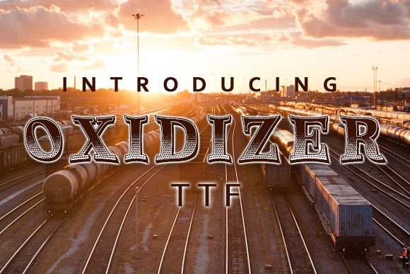 Oxidizer: A Powerful Display Font for Modern Design