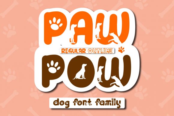 Paw Pow: A Font That Brings Joyful Energy to Your Creative Projects