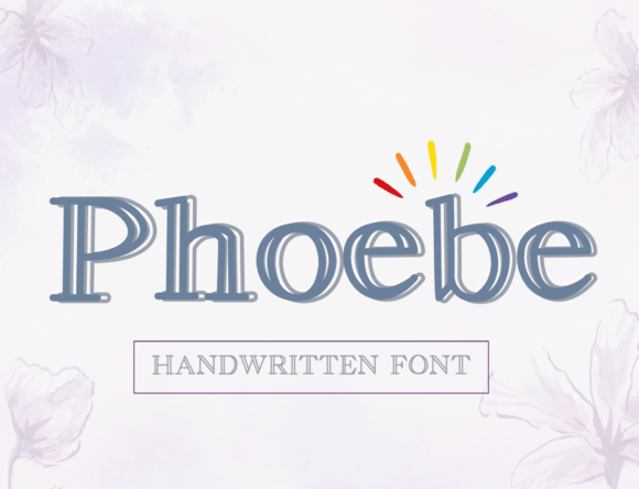 Phoebe: A Quirky Display Font for Creative Projects