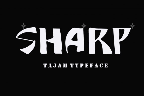 Sharp: A Stunning Display Font for Impactful Designs