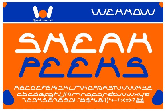 Sneak Peeks: A Modern Display Font for Bold Branding